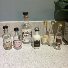 Restposten 7 leere Rum & Gin