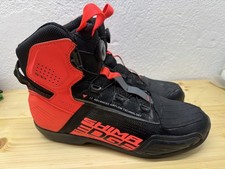 SHIMA EDGE Vented, Motorradschuhe für Herren atmungsaktiv ATOP rot - Größe 45