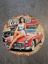 Pin Up Girl Alu Schild