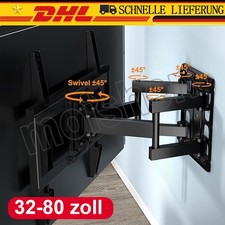 TV Wandhalterung für 32-85 Zoll Schwenkbare Wandhalter Fernseher Neigbare