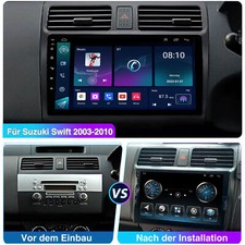 10.1" Für SUZUKI SWIFT III 2005-2010 Android 13 Autoradio GPS Navi Bluetooth RDS