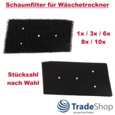 1x - 10x Schaumstofffilter