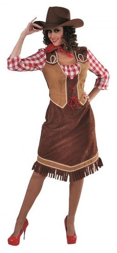 Cow girl kostüm kleid wilder - kleid,