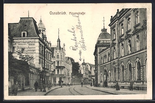 Osnabrück möserstraße - ak,