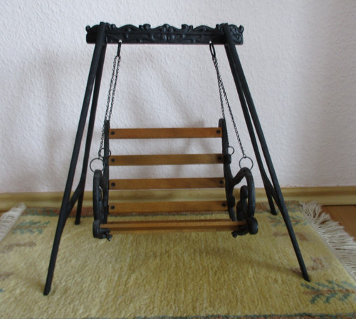 Puppenschaukel holz und - puppenschaukel,
