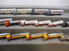 Brekina u.a. 1:87 Modellfahrzeuge Set 15-tlg. LKW Tanklaster u.a. ohne OVP ZP12