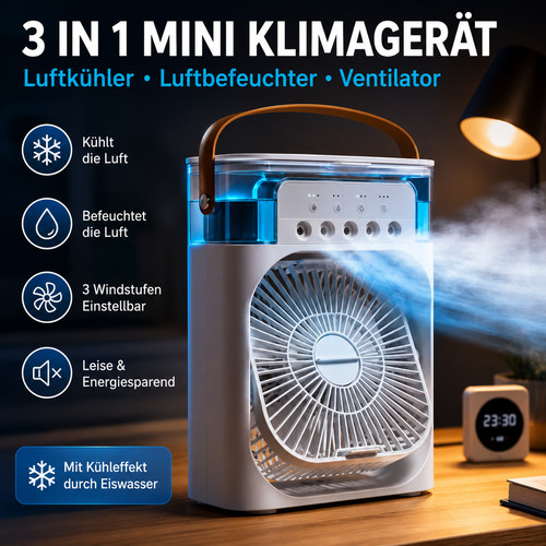 3in1 mini luftkühler - mini,