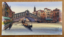 Aquarell: 12,3x22 cm. Motiv