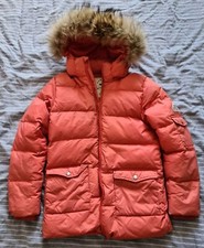 Pyrenex Daunenjacke Steppjacke Fellkapuze Größe 14 Mädchen rosa