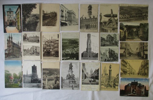 100 ansichtskarten gelaufen - 100,