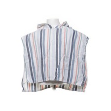 TCM, Poncho, Größe: 150, Weiß/Blau/Mehrfarbig, Bio-Baumwolle, Streifen #E4O