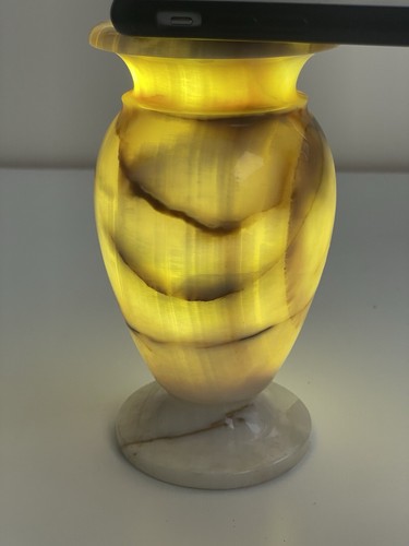 Vase aus onyx einem - aus,