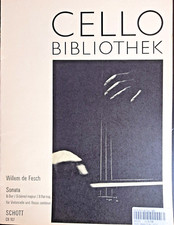 Cello Bibliothek-Willem de Fesch-Sonata B-Dur-op.8 No. 2 f. Violoncello Nr. 9149
