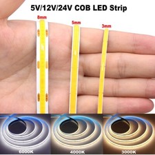 5V 12V 24V COB LED Streifen