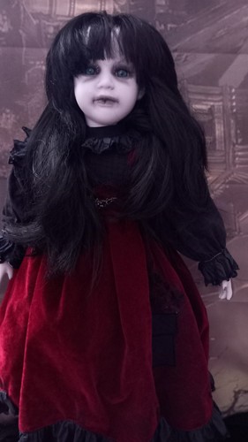 Ooak gothic horror - horror, puppe