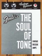 Fender Vintage Reissue Amps - Katalog, Prospekt von 2008 (Reverb Bassman Twin...