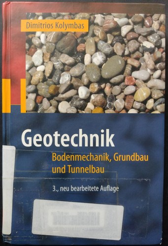 Geotechnik bodenmechanik - geotechnik,