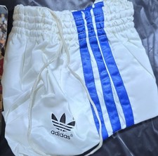 Vintage Adidas glanz Shorts Beckenbauer  neu, 80er D3