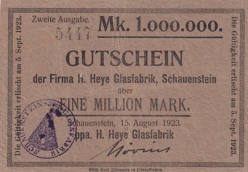 Schauenstein glasfabrik heye - schauenstein,