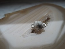 Magnetschliesse 925 Silber 10 mm Magnetverschluss Langer Kette Armband