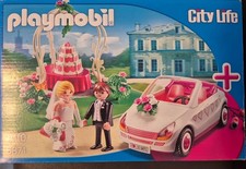 Playmobil 6871 City Life - Hochzeit, Auto, Brautpaar, Torte