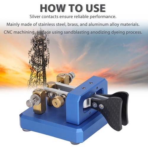 Morse code key double - double, paddle