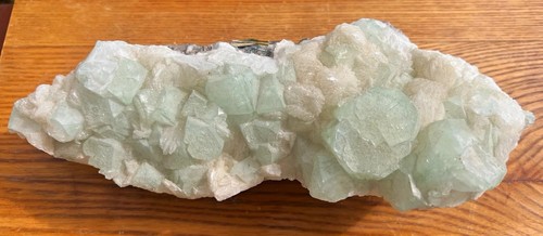Zeolit fluorit stufe auf - stufe,