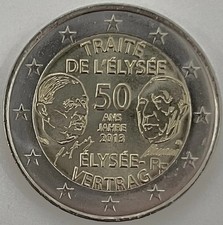 2 Euro Gedenkmünze Frankreich