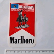 alter  Aufkleber  Marlboro