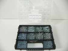 Spanplattenschrauben Sortiment Set Torx hell verzinkt 1624tlg.+Bits Sonderaktion