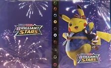 Sammelalbum Sammelheft für Pokemon Karten, 4 Taschen 30 Seiten für 240 Karten
