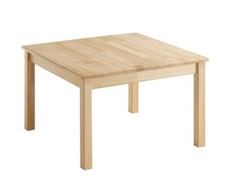 MCA Alfons Couchtisch Wildeiche massiv 70x70 cm LAGERWARE