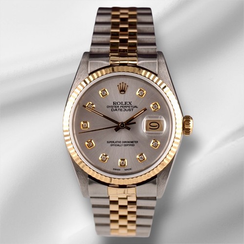 Rolex datejust 36mm 18k - rolex,