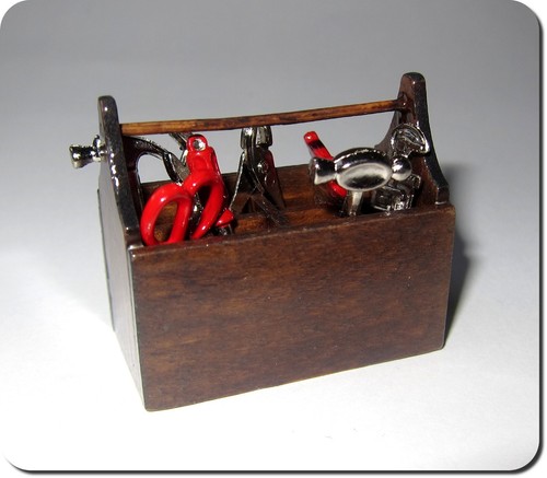 Miniatur werkzeugkiste - miniatur,