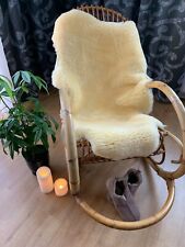 Sheep Skin Lammfell RELUGAN Babyfell Baby Lammfell medizinische Gerbung Teppich