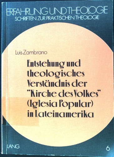 Entstehung und theologisches