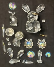 Konvolut Teile Ersatzteile - Glasfiguren Glaskunst Bohemia Sammlungsauflösung 