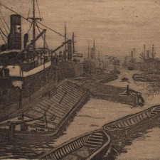 Ernst Durlach Hamburg Hafen