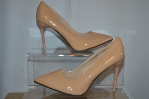 Damenschuhe honigbeige hoher