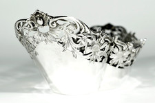 Martin MAYER Jugendstil Art Nouveau Silber Schale ° Entwurf !!