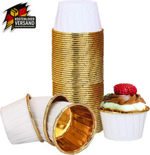 Cupcake Muffin Förmchen Aluminiumfolie Papier Backförmchen Einweg Geburtstag Hoc