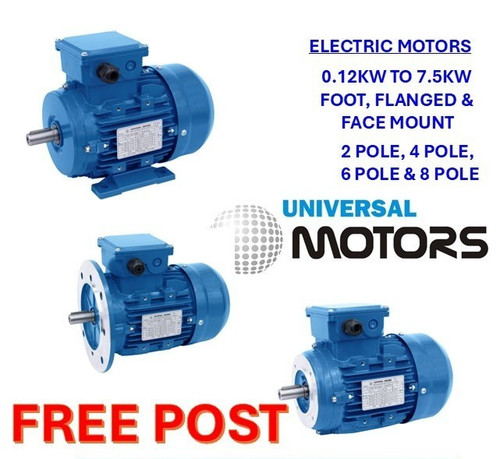 Elektromotor phasen 12kw - 3, 0,12kw