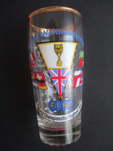 Glas zur fußball 1966 in - wm,