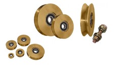 Hochlast Torrolle Laufrolle Schiebetor Rolltür Rolltor Hohlkehle Schiebetür 