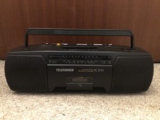 Telefunken RC 640 Stereo Radio Recorder Kassettenrekorder Radiorekorder 3-Band
