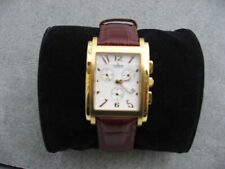 Dugena Chronograph, Armbanduhr, wasserresistent, Stahl, + Uhrenbox, wie neu