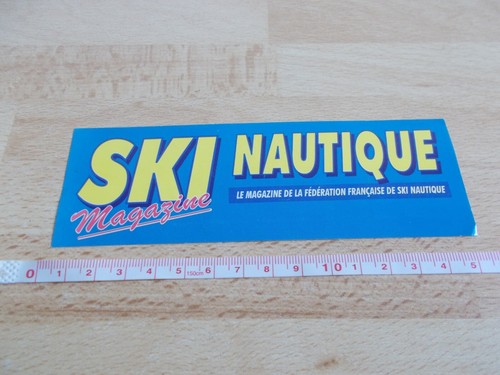 Aufkleber ski nautique - ski,