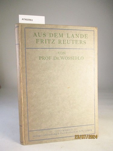 Aus dem lande fritz reuters - dem,