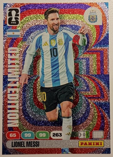 Lionel messi panini adrenalyn - lionel,