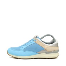 Ecco Damen Golf Casual EDTs Sneaker Blau Beige Polsterung Atmungsaktiv EU 38